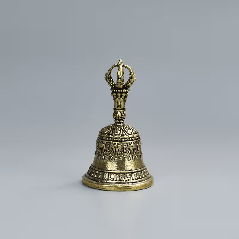 Carved Bronze Bell | Hand-Held Shaker with Clapping Handle – BrOoMsTiXs ...
