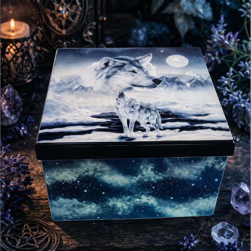 Arctic Wolf Jewelry Box – BrOoMsTiXs & MoRe